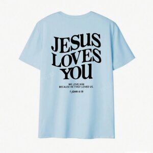 Jesus Loves You Stretchy Tee